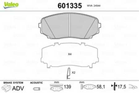 Bromsbeläggsats, Bakaxel, Framaxel, ford usa edge, mazda cx-7, cx-9, EHY23328Z, EHY2-33-28Z, EHY233-28Z, EHY42648Z, EHY4-26-48Z