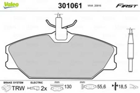 Bromsbeläggsats, Bakaxel, Framaxel, daewoo,renault, 6000008895, 7701202050, 7701202896, 7701202973, 7701203070, 7701203968, 770