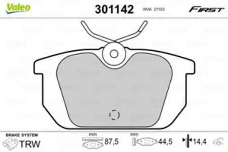 Bromsbeläggsats, Bakaxel, Framaxel, alfa romeo,fiat,lancia, 0009950713, 0009950714, 0009959479, 60765020, 60777601, 71752984, 7