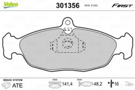 Bromsbeläggsats, Bakaxel, Framaxel, chevrolet,daewoo,jaguar,opel,vauxhall, 11046948322, 11046948372, 1605087, 1605455, 1605810,