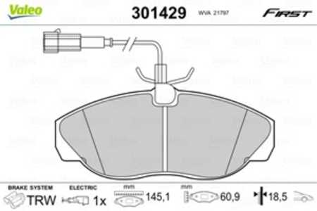 Bromsbeläggsats, Bakaxel, Framaxel, citroën,fiat,peugeot, 425224, 4252-24, 425226, 4252-26, 425455, 4254-55, 71770982, 77362235