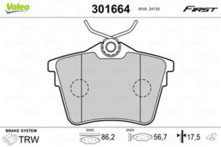 Bromsbeläggsats, Bakaxel, Framaxel, citroën,peugeot, 425279, 4252-79, 425326, 4253-26, 425404, 4254-04, 425421, 4254-21, 425491