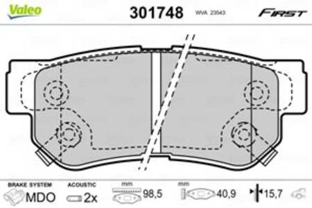 Bromsbeläggsats, Bakaxel, Framaxel, hyundai,kia,ssangyong, 4841321B10, 48413-21B10, 5830217A00, 58302-17A00, 583021CA00, 58302-