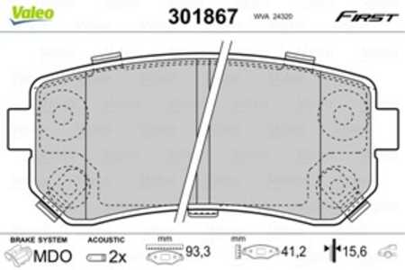 Bromsbeläggsats, Bakaxel, Framaxel, hyundai creta, i20 i, i30, i30 kombi, ix35, kona, kia optima, picanto ii, soul ii, sportage