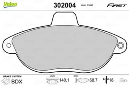 Bromsbeläggsats, Bakaxel, Framaxel, citroën,fiat,peugeot, 425125, 4251-25, 425126, 4251-26, 425150, 4251-50, 425151, 4251-51, 4