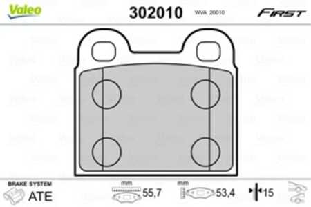 Bromsbeläggsats, Bakaxel, Framaxel, alfa romeo,daf,opel,porsche,saab,talbot,vauxhall,volvo,vw, 0060712608, 0060714404, 10526260