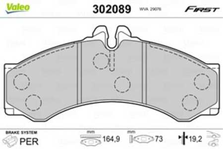 Bromsbeläggsats, Bakaxel, Framaxel, mercedes-benz,vw, 0024204120, 0024204220, 0034201720, 0044201520, 0044202420, 0054208620, 0