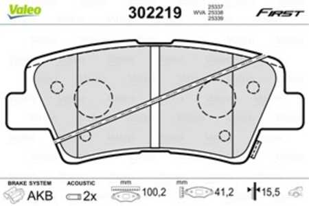 Bromsbeläggsats, Bakaxel, Framaxel, hyundai,kia,ssangyong, 48413350B0, 583021RA30, 58302-1RA30, 583021WA35, 58302-1WA35, 583022