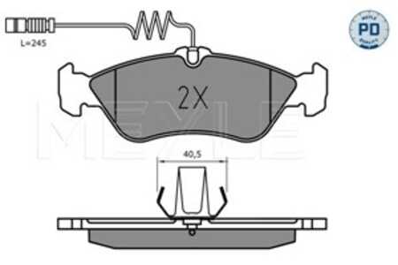 Bromsbeläggsats, Bakaxel, Framaxel, mercedes-benz,vw, 002 420 40 20, 002 420 60 20, 004 420 27 20, 2D0 698 451, A 002 420 40 20