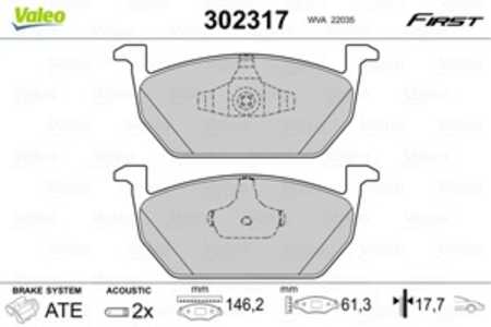 Bromsbeläggsats, Bakaxel, Framaxel, audi,seat,skoda,vw, 2Q0698151A, 2Q0698151B, 2Q0698151C, 2Q0698151E, 2Q0698151G, 2Q0698151Q,