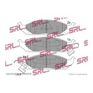 Bromsbeläggsats, Bakaxel, Framaxel, chrysler cirrus, sebring sedan, stratus, stratus cabriolet, dodge avenger coupé, stratus, 0