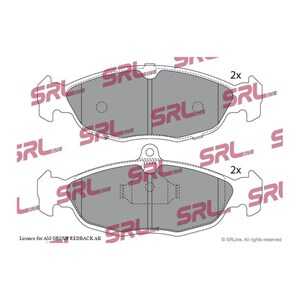 Bromsbeläggsats, Bakaxel, Framaxel, chevrolet,daewoo,jaguar,opel, 11046148, 11046148XX2, 11046948322, 11046948372, 1605087, 160