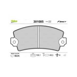 Bromsbeläggsats, Bakaxel, Framaxel, abarth,fiat,lotus,renault,talbot, 0030666300, 0032708200, 0032796000, 30666300, 32708200, 3