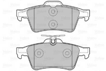 Bromsbeläggsats, Bakaxel, Framaxel, cadillac,citroën,daimler,ford,hyundai,jaguar,opel,pontiac,renault,saab,vauxhall, 1233679, 1