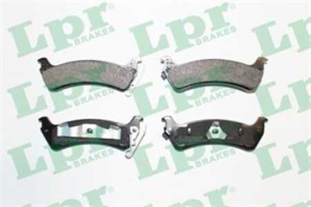 Bromsbeläggsats, Bakaxel, jeep cherokee, grand cherokee i, wrangler ii, 04883717AA, 4796344