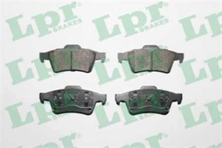 Bromsbeläggsats, Bakaxel, nissan,opel,renault,saab,vauxhall, 1012799240, 12799240, 1605973, 1605993, 44060AV625, 44060AV725, 44