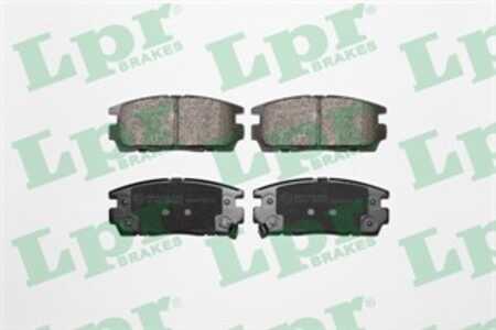 Bromsbeläggsats, Bakaxel, chevrolet captiva, opel antara a, vauxhall antara a, 1605123, 19149904, 22850988, 4817791, 4819239, 9