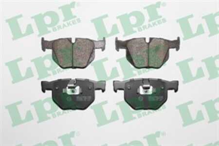 Bromsbeläggsats, Bakaxel, bmw x5 [e70, f15, f85], x6 [e71, e72, f16, f86], 34212413040, 34212413041, 34216776937, 34216857108, 