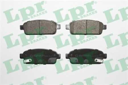 Bromsbeläggsats, Bakaxel, buick,chevrolet,opel,vauxhall, 0542039, 0542040, 13300867, 13300868, 13310867, 133192294, 13319293, 1