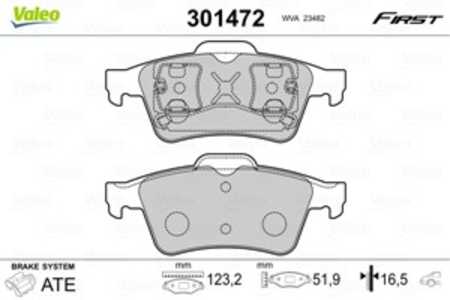 Bromsbeläggsats, Bakaxel, nissan,renault, 44060AV625, 44060-AV625, 44060AV725, 44060-AV725, 44060BA00F, 44060-BA00F, 7701206609