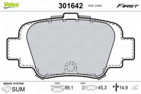 Bromsbeläggsats, Bakaxel, nissan micra ii, 4406099B25, 44060-99B25, 4406099B85, 44060-99B85