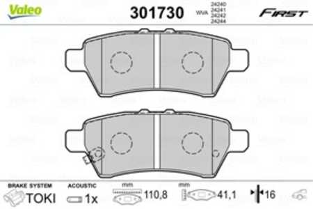 Bromsbeläggsats, Bakaxel, nissan pathfinder iii, 44060EB325, 44060-EB325, D4060EB300, D4060-EB300