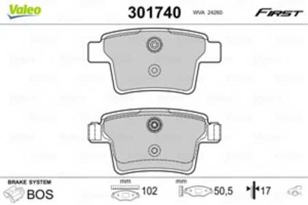 Bromsbeläggsats, Bakaxel, ford mondeo iii, mondeo sedan iii, mondeo turnier iii, jaguar x-type i, x-type kombi i, 1 521 329, 13