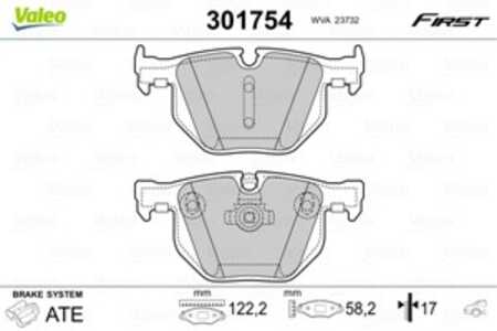 Bromsbeläggsats, Bakaxel, bmw 5 [e60], 5 touring [e61], 6 [e63], 6 cabriolet [e64], 34 21 6 763 043, 34 21 6 763 044, 342167630