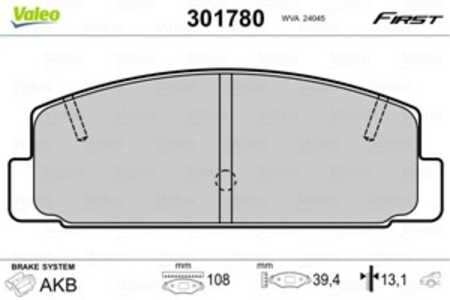 Bromsbeläggsats, Bakaxel, mazda, B6Y82643Z, B6Y8-26-43Z, B6Y82643ZA, B6Y8-26-43ZA, B6Y82648Z, B6Y8-26-48Z, FA6749280, FA67-49-2