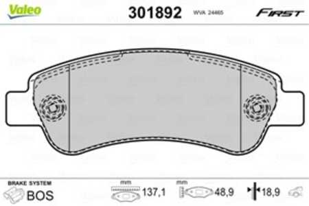 Bromsbeläggsats, Bakaxel, citroën,fiat,peugeot, 1611140880, 425359, 4253-59, 425360, 4253-60, 425469, 4254-69, 71770028, 717731