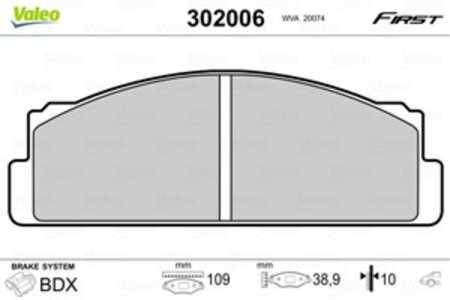 Bromsbeläggsats, Bakaxel, fiat,lancia,seat,talbot, 030636, 039540, 30636, 39540, 425001, 4250-01, 4333335, 4349780, 4434823, 58