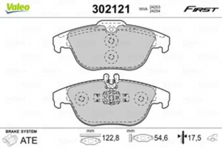 Bromsbeläggsats, Bakaxel, mercedes-benz, 0054200720, 0054204320, 0054204920, 0054208120, 0064201320, 0064206120, 0074208520, 54