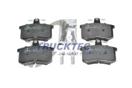 Bromsbeläggsats, Bakaxel, alfa romeo,audi,fiat,lancia,vw, 0060743578, 0060760120, 16 416 260 030130, 16 420 224 1301, 16 420 26