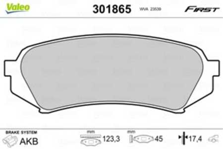 Bromsbeläggsats, Bakaxel, lexus lx, toyota land cruiser 100, 04466-60030, 04466-60070, 446660030, 446660070