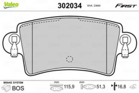 Bromsbeläggsats, Bakaxel, nissan,opel,renault,vauxhall, 1605623, 1605982, 4403467, 4406000QAE, 44060-00QAE, 7701206763, 9111467