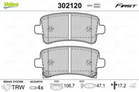 Bromsbeläggsats, Bakaxel, chevrolet,opel,saab,vauxhall, 13237765, 13237766, 13237767, 13237768, 13338368, 13343450, 13343451, 1