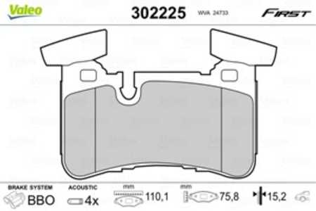 Bromsbeläggsats, Bakaxel, mercedes-benz, 0004203400, 0054209020, 0064207820, 0074209320, 4203400, 54209020, 64207820, 74209320,