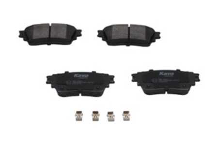 Bromsbeläggsats, Bakaxel, mitsubishi eclipse cross, outlander iii, outlander van iii, 4605B560, 4605B562, 4605B987, 4605B989