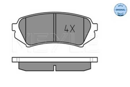 Bromsbeläggsats, Bakaxel, lexus lx, toyota land cruiser 100, 04466-60030, 04466-60070, 04466-60110, 04466YZZC4