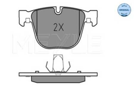 Bromsbeläggsats, Bakaxel, bmw 5 gran turismo [f07], 7 [f01, f02, f03, f04], 2 449 286, 34 21 2 449 286, 34 21 6 775 342, 34 21 