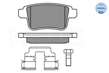 Bromsbeläggsats, Bakaxel, mercedes-benz,renault, 415 421 04 00, 415 421 04 10, 440604876R, 440606267R, 7701209869, 8660000763, 