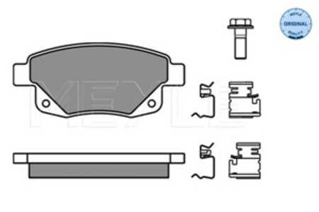 Bromsbeläggsats, Bakaxel, ford transit buss, transit flak/chassi, transit skåp, transit tourneo buss, 1 371 454, 1 433 958, 1 5