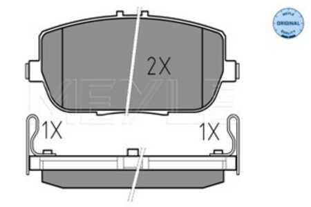 Bromsbeläggsats, Bakaxel, mazda mx-5 iii, NFY7-24-46Z, NFY7-26-43Z, NFY7-26-48Z, NFZ7-26-43Z