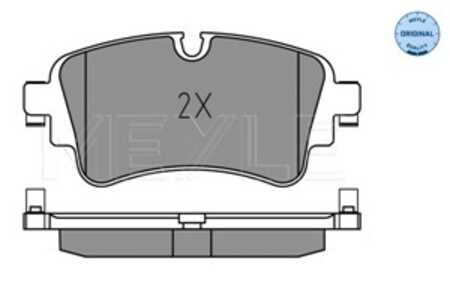 Bromsbeläggsats, Bakaxel, audi,vw, 4N0 698 451, 80A 698 451 B, 80A 698 451 F, 8W0 698 451 F, 8W0 698 451 G, 8W0 698 451 H, 8W0 