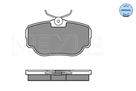 Bromsbeläggsats, Bakaxel, land rover discovery ii, range rover ii, SFP100470, SFP100490, SFP500130, STC1879, STC3684