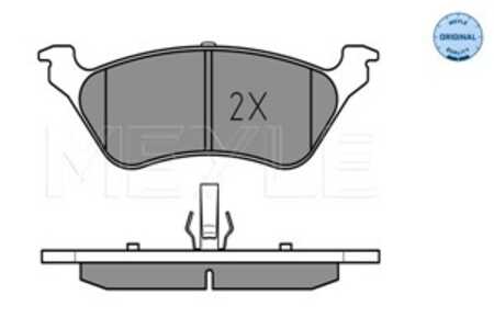 Bromsbeläggsats, Bakaxel, chrysler voyager iv, dodge caravan, 05019805AA, 05071948AA, 5019805AA, 5071948AA