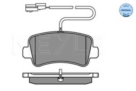 Bromsbeläggsats, Bakaxel, nissan,opel,renault,vauxhall, 44 06 237, 44 20 066, 44060-00Q0H, 44060-00Q0L, 44060-00Q1J, 44060-00Q2