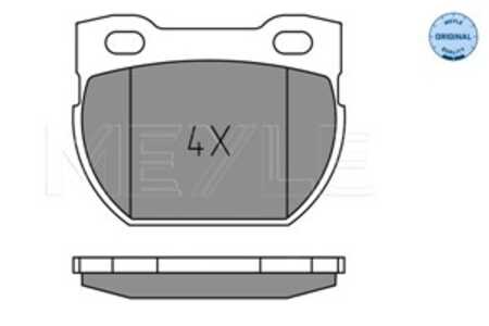 Bromsbeläggsats, Bakaxel, land rover defender cabrio, defender pick up, defender station wagon, SFP000160, SFP000280, STC1601