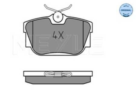 Bromsbeläggsats, Bakaxel, vw transporter buss iv, transporter flak/chassi iv, transporter skåp iv, 701 698 451, 7D0 698 451 A, 