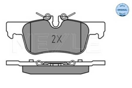 Bromsbeläggsats, Bakaxel, bmw,mini, 34 20 6 885 547, 34 21 6 859 917, 6 859 917, 6 885 547